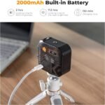 K&F Concept Bi color Video Light 2000mAh Rechargeable (1)