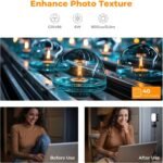 K&F Concept Bi color Video Light 2000mAh Rechargeable (1)