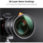 K&F Concept Nano-X Series 2-in-1 Variable ND2-400 & Black Mist Filter (82mm, Grade 14, 1 to 9-Stop) (2)