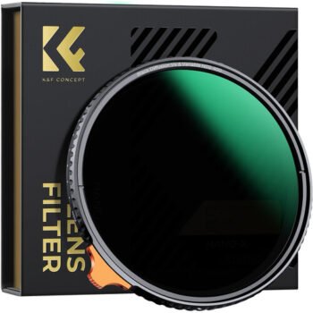 K&F Concept Nano-X Series 2-in-1 Variable ND2-400 & Black Mist Filter (82mm, Grade 14, 1 to 9-Stop) (2)
