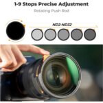 K&F Concept Nano-X Series 2-in-1 Variable ND2-400 & Black Mist Filter (82mm, Grade 14, 1 to 9-Stop) (2)