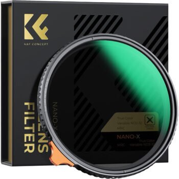 K&F Concept Nano-X Series True Color Variable ND2-32 Filter (49mm, 1 to 5-Stop)