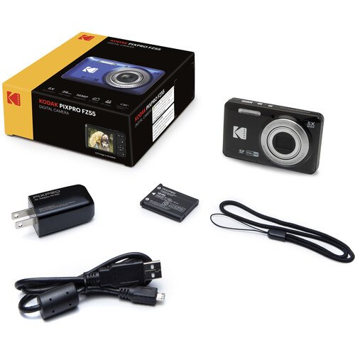 Kodak PIXPRO FZ55 Digital Camera (Black) (2)