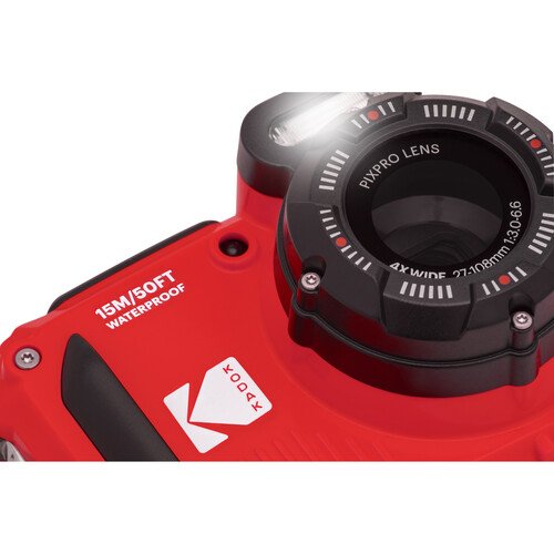 Kodak PIXPRO WPZ2 Digital Camera (Red) (13)