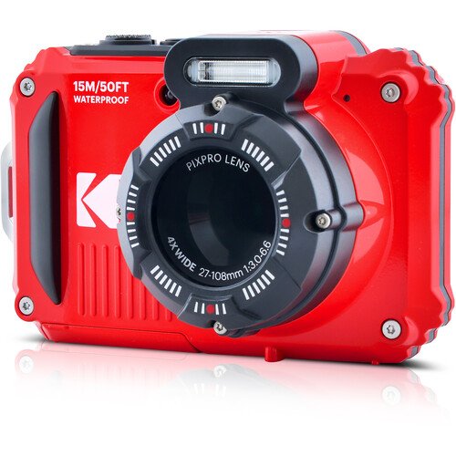 Kodak PIXPRO WPZ2 Digital Camera (Red) (5)