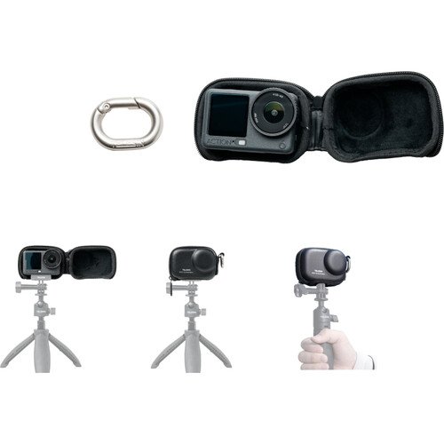 TELESIN Mini Carrying Case for DJI Osmo Action 6 & 5 Pro TELESIN Mini Carrying Case for DJI Osmo Action 6 & 5 Pro