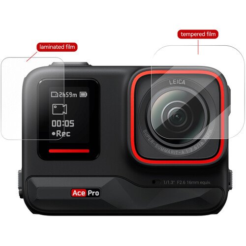 TELESIN Tempered Glass Film Set for Insta360 ACE Pro (1)