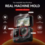 TELESIN Tempered Glass Film Set for Insta360 ACE Pro