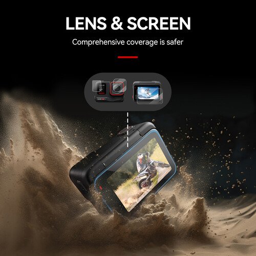TELESIN Tempered Glass Film Set for Insta360 ACE Pro (16)