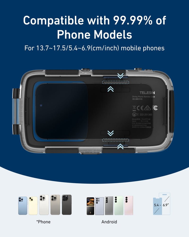 TELESIN Underwater Diving Phone Case2