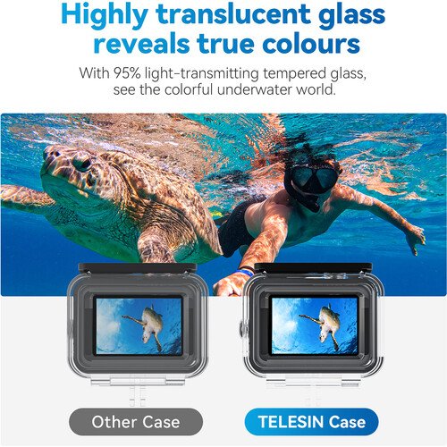 TELESIN Waterproof Case for GoPro HERO1211109 (10)