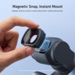 TELESIN Wide-Angle Lens for DJI Osmo Pocket 3 & 4