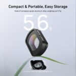 TELESIN Wide-Angle Lens for DJI Osmo Pocket 3 & 4
