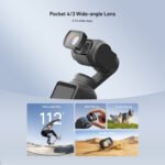 TELESIN Wide-Angle Lens for DJI Osmo Pocket 3 & 4