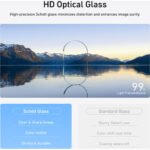 TELESIN Wide-Angle Lens for DJI Osmo Pocket 3 & 4