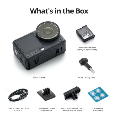 DJI Osmo Action 6 Standard Combo (8)